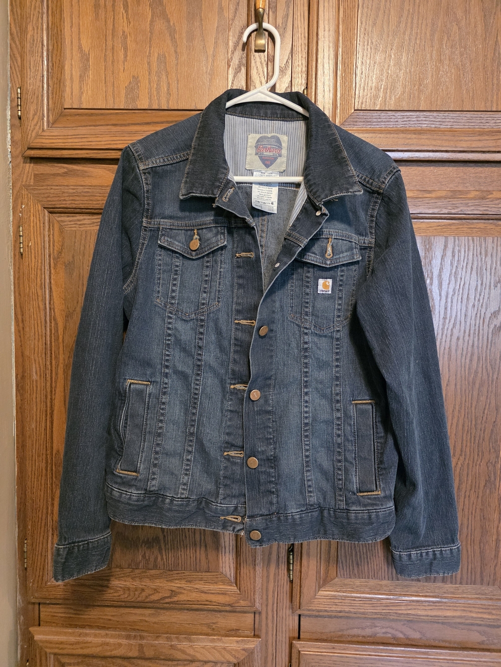 Carhartt Womens Dark Indigo Denim Jacket